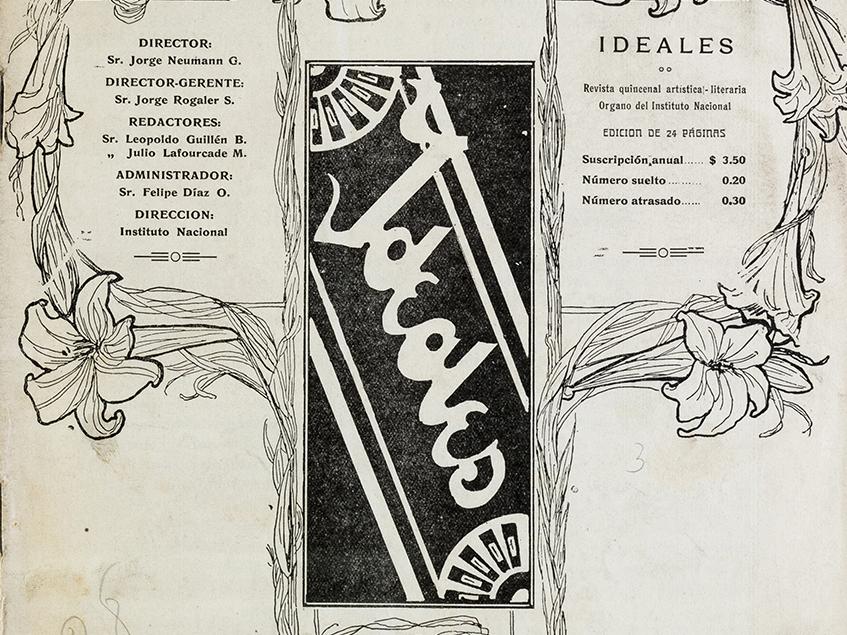 Portada Ideales, año I, n° 2 (1916)