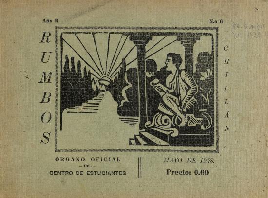 Portada revista Rumbos (1928)